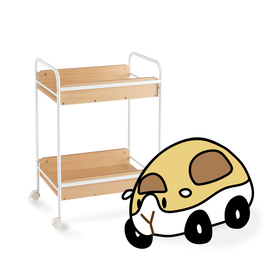 木質收納車車